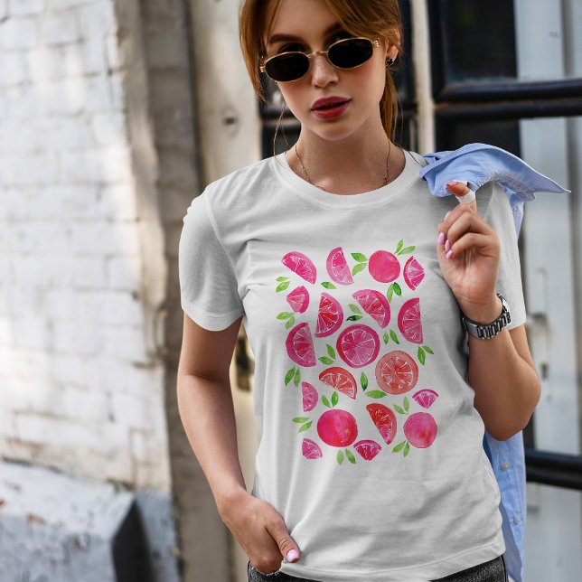 Camiseta Pomelo acuarela (Subido por el creador)
