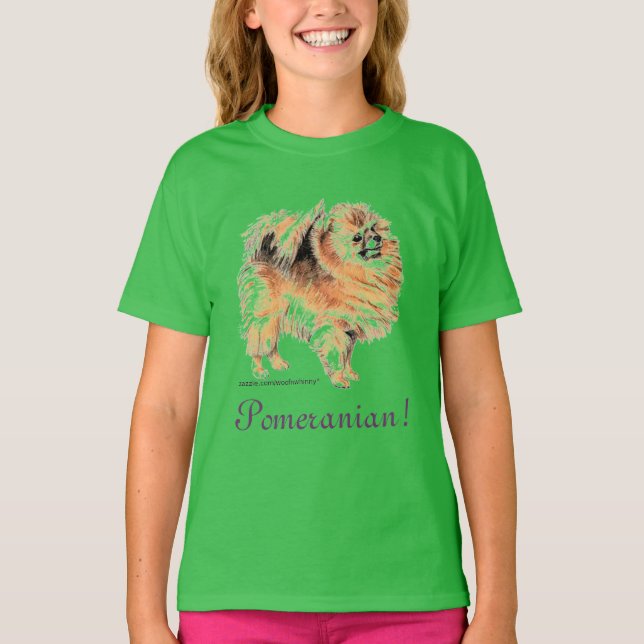 Camiseta ¡Pomerania! (Anverso)