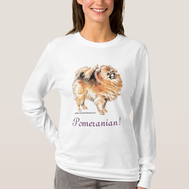 Camiseta ¡Pomerania! (Anverso)