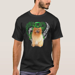 Camiseta Pomerania aviva el amor por el Día de Patrick