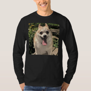 Camiseta Pomerania Chihuahua Pomsky Gran sonrisa