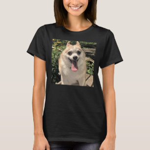 Camiseta Pomerania Chihuahua Pomsky Gran sonrisa
