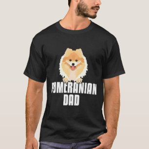 Camiseta Pomerania Dad Dog Dad