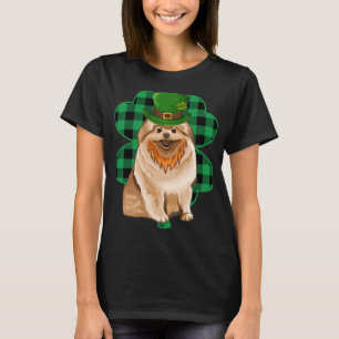Camiseta Pomerania Leprechaun St Patricks Day Lucky Clover
