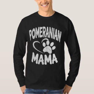 Camiseta Pomerania Mama Dog Lover Pom Dueño