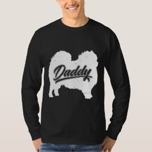 Camiseta Pomerania Papi Dueño De Perro Papa Padres De Pomer