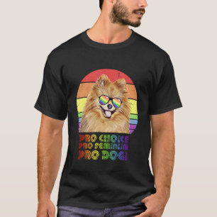 Camiseta Pomerania Pro Choice Pro Feminismo Pro Perros Lgbt
