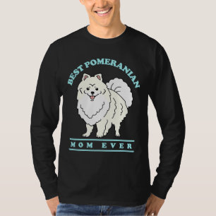 Camiseta Pomerania, propietaria de perros, madre de Pomeran