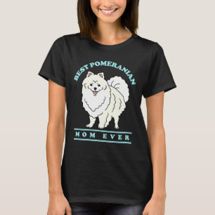 Camiseta Pomerania, propietaria de perros, madre de Pomeran