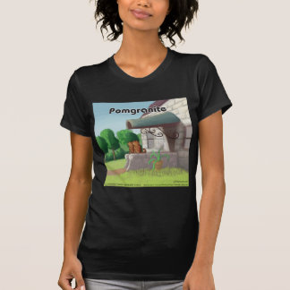 Camiseta Pomerania sobre granito (Granadina) Divertido