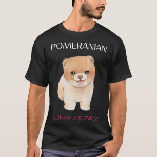 Camiseta Pomerania Teddy Bear Fluffy Girlfriend