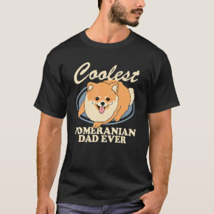 Camiseta Pomeranian Dad Dueño De Perro Pomeranian 1