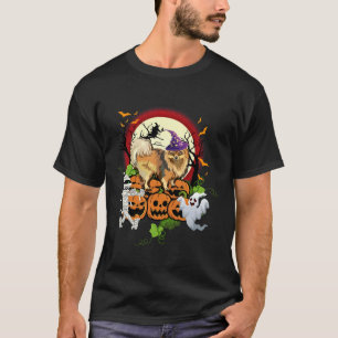 Camiseta Pomeranian Dog Halloween 26
