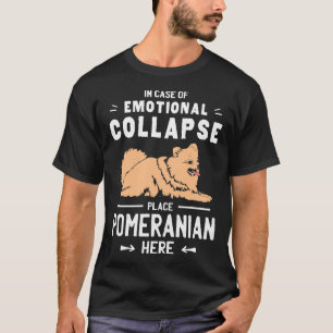 Camiseta Pomeranian Dwarf Spitz Dueño Del Perro