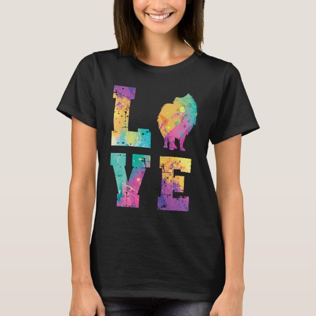 Camiseta Pomeranian Love (Anverso)