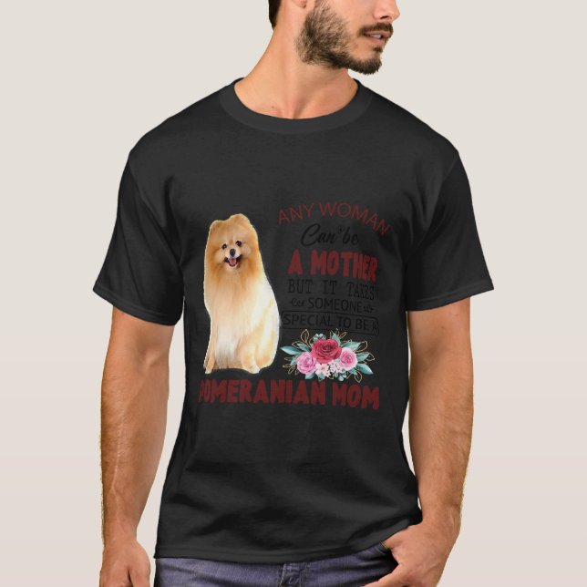 Camiseta Pomeranian Mom 36 (Anverso)