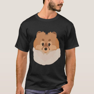Camiseta Pomeraniano Minimalista