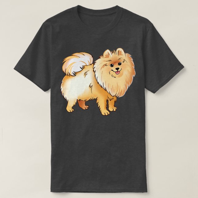 Camiseta Pomerano (Diseño del anverso)