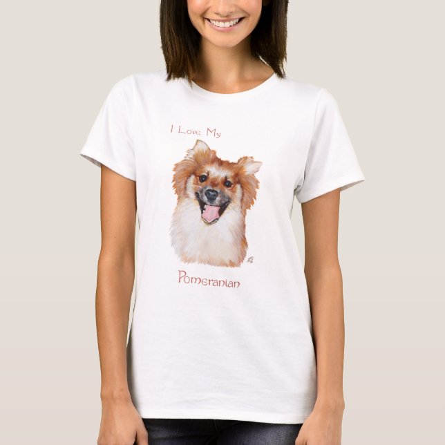 Camiseta Pomerano (Anverso)