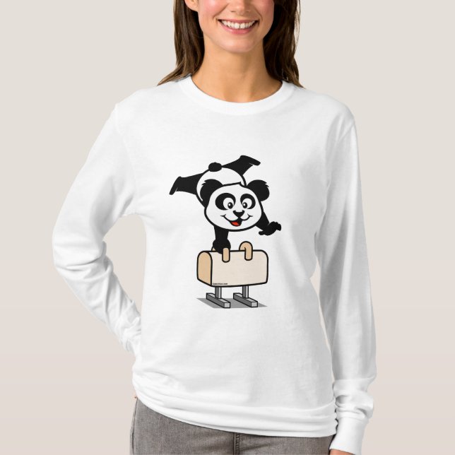 Camiseta Pommel Horse Panda (Anverso)
