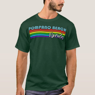 Camiseta Pompano Beach Florida Orgullo Pompano Beach LGBT G