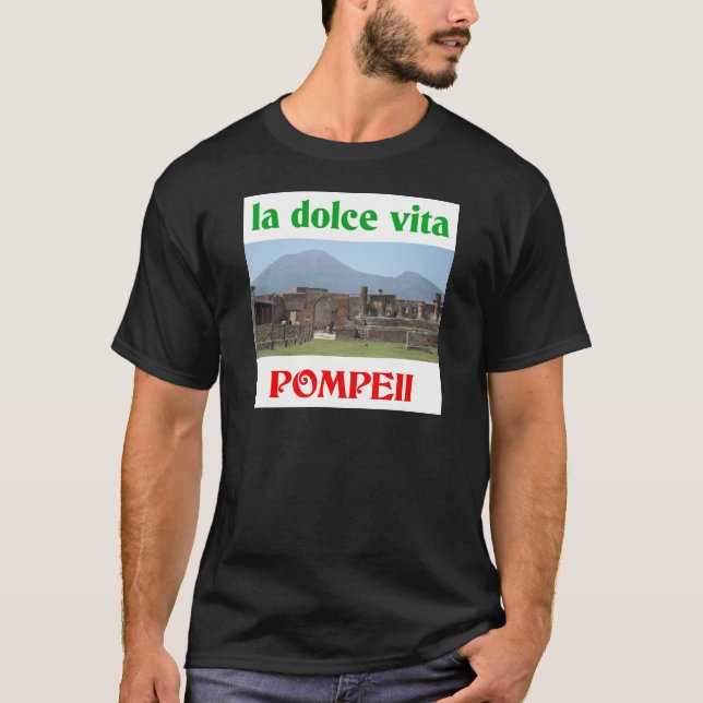 Camiseta Pompeya Italia (Anverso)