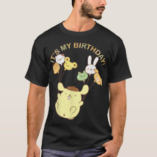 Camiseta Pompompurin es mi cumpleaños
