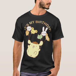 Camiseta Pompompurin es mi cumpleaños