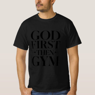 Camiseta Pon a Dios primero y todo lo demás encaja