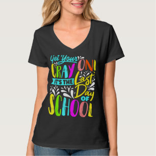 Camiseta Pon tu resonancia en que es el último día de clase
