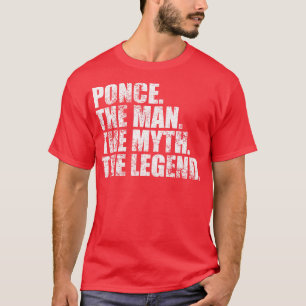 Camiseta Ponce Nombre de la familia Ponce apellido Ponce Su
