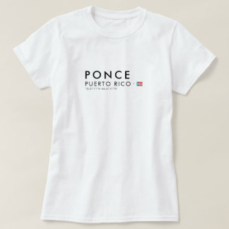 Camiseta Ponce Puerto Rico | Coordinates Tee