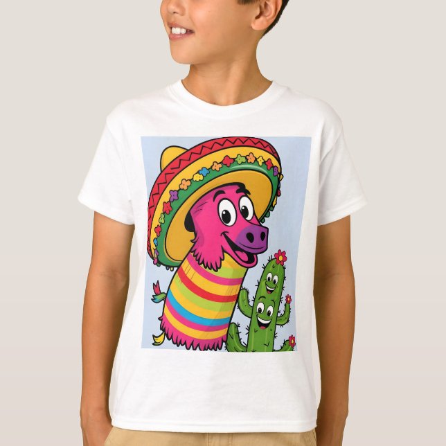 Camiseta Poncho Cinco de Mayo (Anverso)