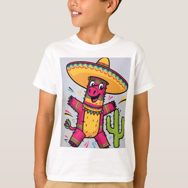 Camiseta Poncho Cinco de Mayo (Anverso)