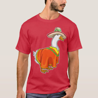 Camiseta Poncho, gorra mexicano
