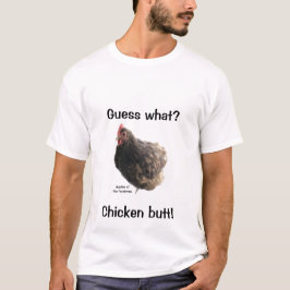 Camiseta Ponderosa adivinen qué trasero de pollo