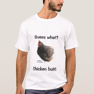 Camiseta Ponderosa adivinen qué trasero de pollo