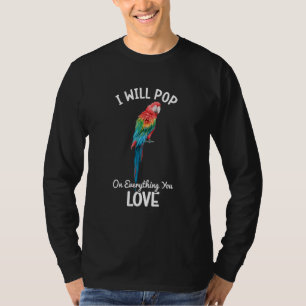 Camiseta Pondré en todo lo que amas Guacamayo Escarlata Co