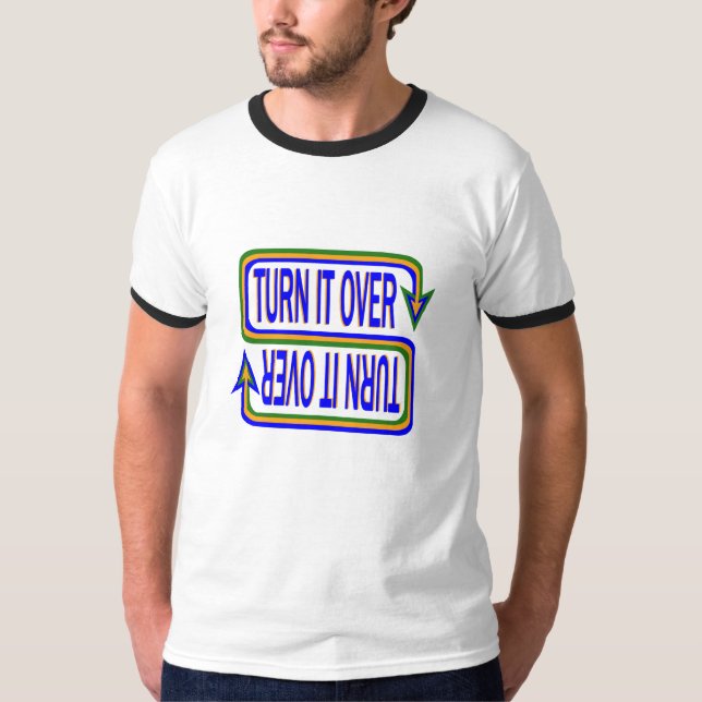 Camiseta Poner el dedo sobre la cita Inspiradora (Anverso)