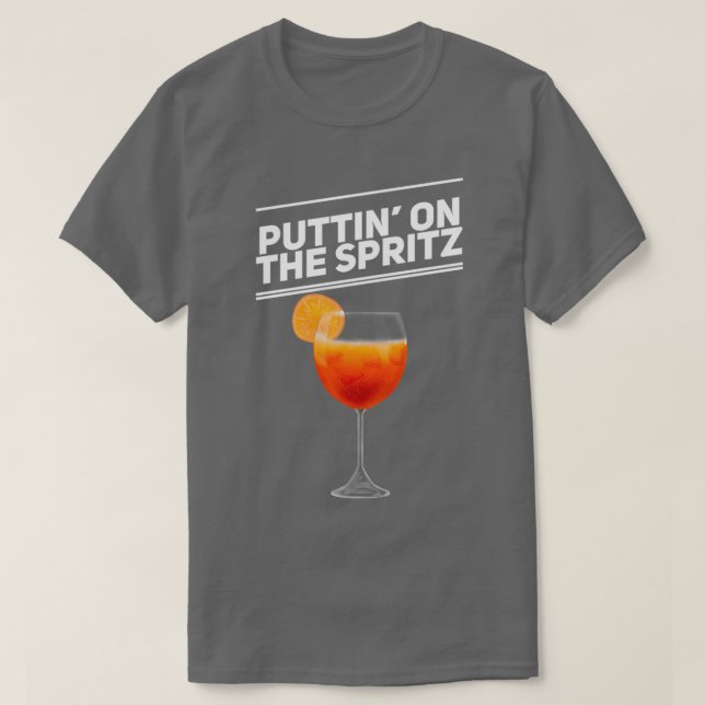 Camiseta Poner el Spritz (Diseño del anverso)