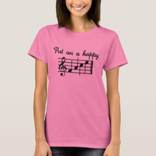 Camiseta Poner En Una Canción Feliz