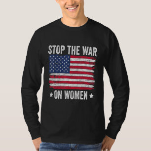 Camiseta Poner Fin A La Guerra Contra Las Mujeres La Bander