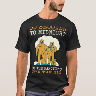 Camiseta Poner fin a las sanciones para detener la guerra d