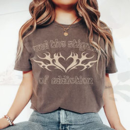 Camiseta Poner fin al estigma de la adicción | Conciencia s