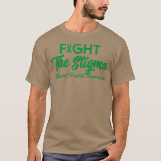 Camiseta Poner fin al estigma de la salud mental importa la