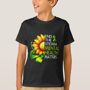 Camiseta Poner Fin Al Estigma De Salud Mental S Conciencia