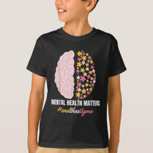 Camiseta Poner Fin Al Estigma De Salud Mental S Sensibiliza