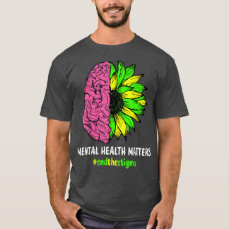 Camiseta Poner fin al estigma que afecta a la salud mental