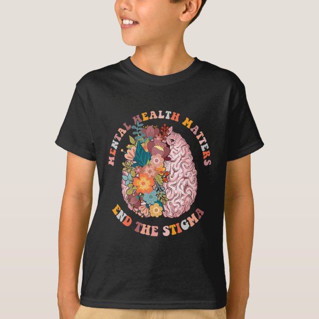 Camiseta Poner fin al estigma que afecta a la salud mental