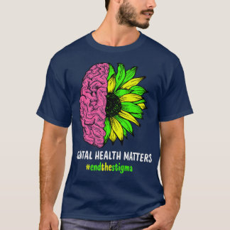 Camiseta Poner fin al estigma que afecta a la salud mental